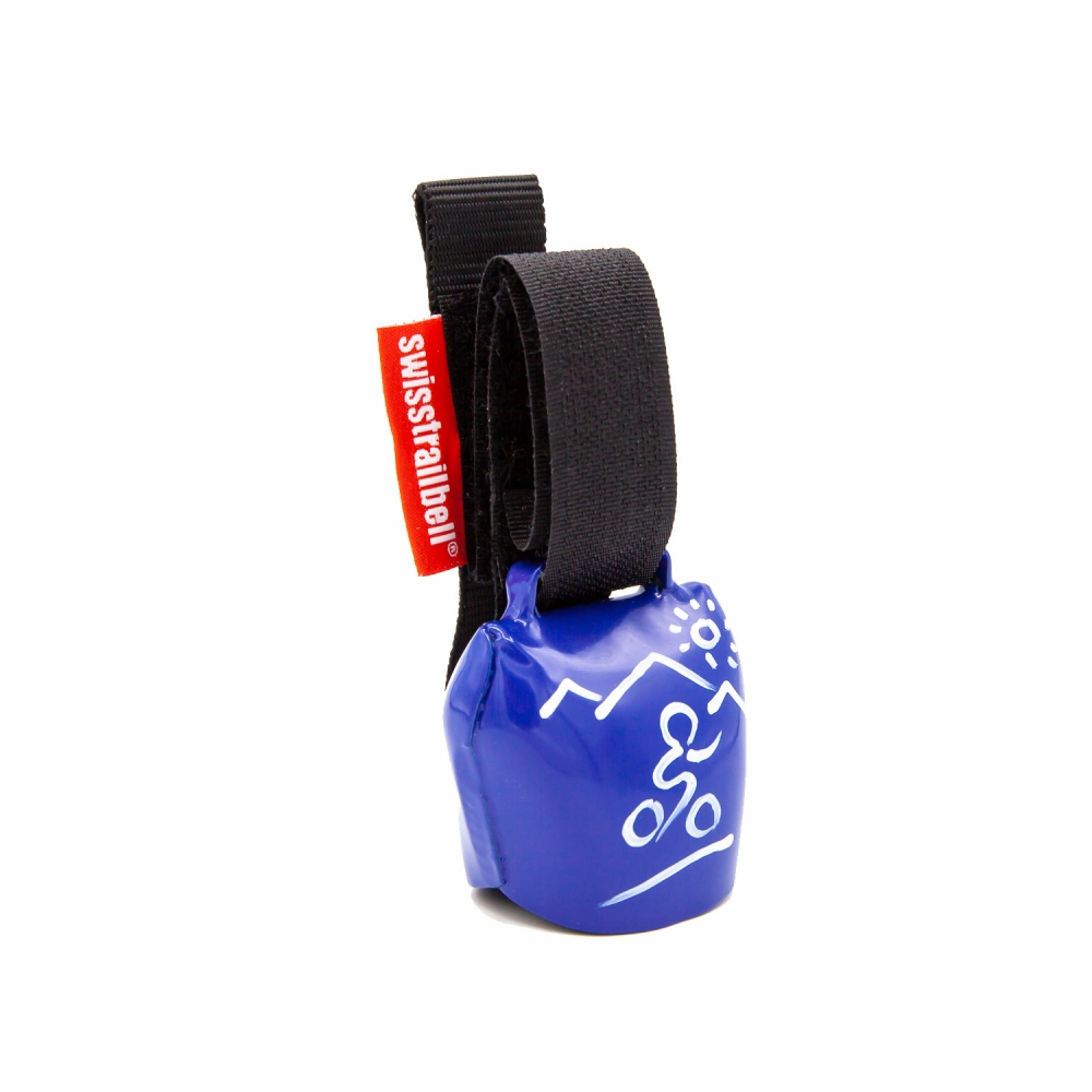 swisstrailbell® Blue "Biker weiss" 